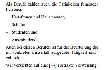 Alte Leipziger: Regelung zr Berufsunfähigkeit bei Hausfrauen und Hausmännern