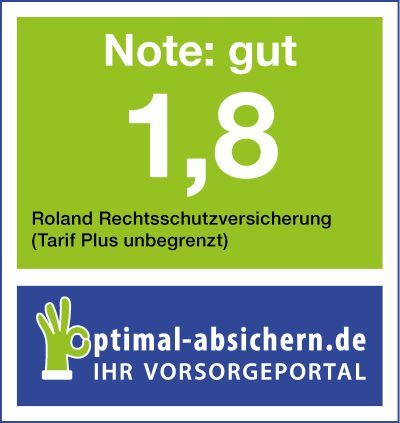 Roland Rechtsschutz (Tarif Plus unbegrenzt) im Test