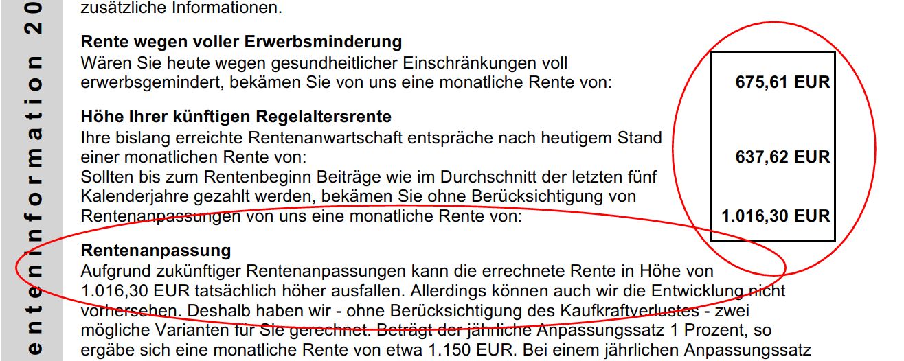 Renteninformation_Rentenprognose