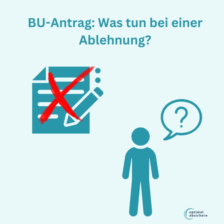 Was tun, wenn der BU-Antrag abgelehnt wird?