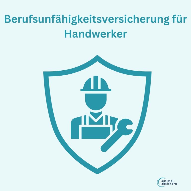 Berufsunfähigkeitsversicherung für Handwerker