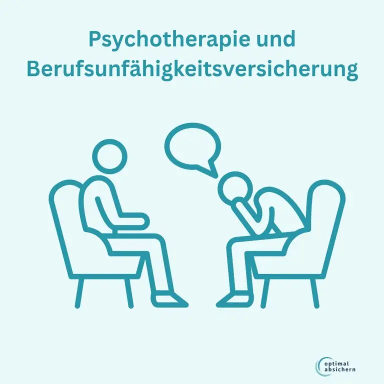 Psychotherapie und Berufsunfähigkeitsversicherung